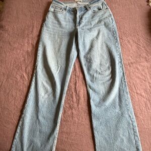 Abercrombie Curve Love Baggy Low Rise Jean